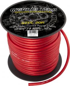 Миниатюра продукта Ground Zero GZPC 20R 50м - силовой кабель